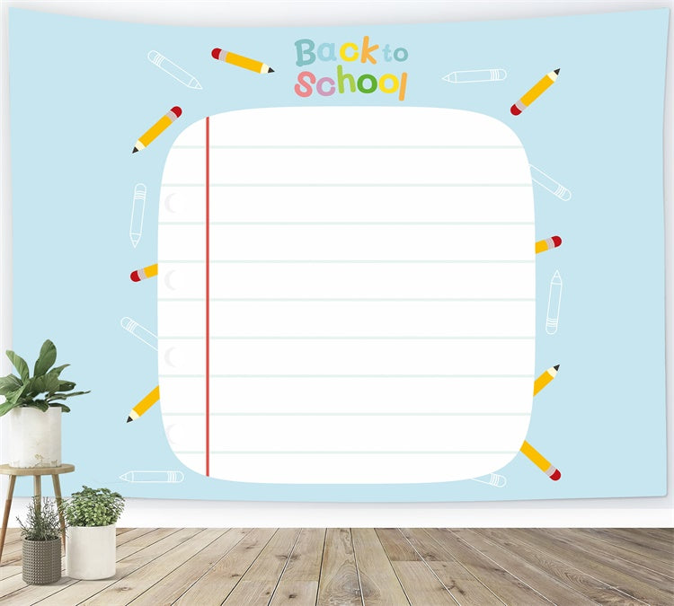 Back to School Notizbuch Fotografie Hintergrund BRP7-9