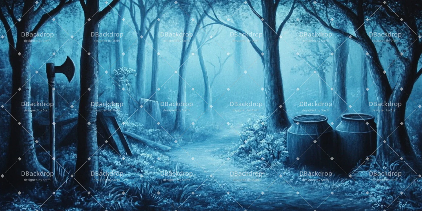 Kirchenbühnenhintergründe „Tinman Forest“ Theaterhintergrund CSH59-T96