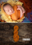 Neugeborenen-Fotografie Unifarbenes, weiches Garntuch GJ