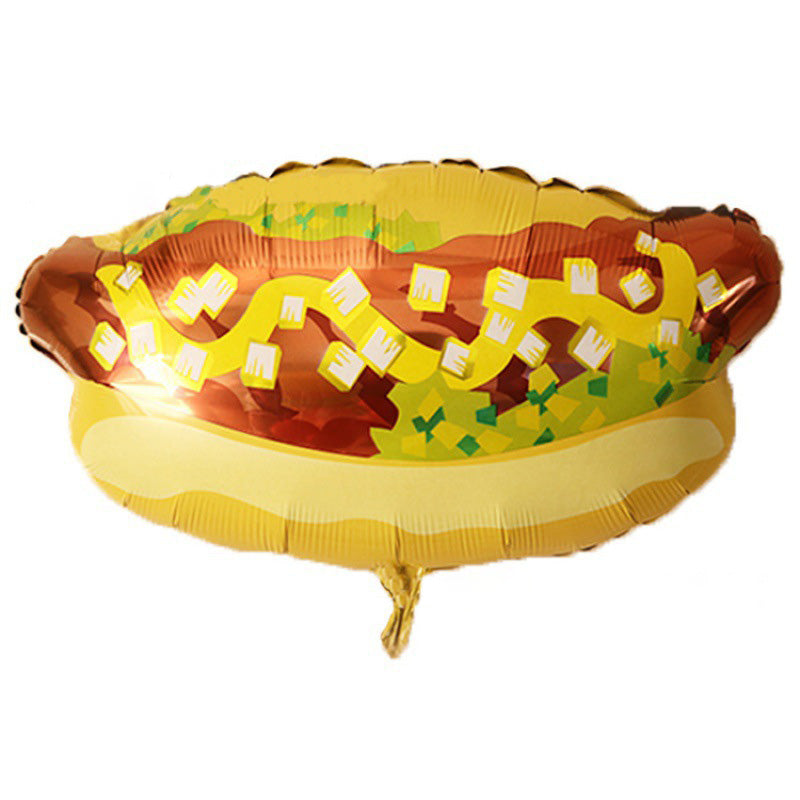 Süßigkeiten Luftballons Donut Eiscreme Folienballons Geburtstag Party Dekoration BA6