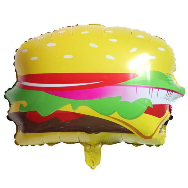 Süßigkeiten Luftballons Donut Eiscreme Folienballons Geburtstag Party Dekoration BA6