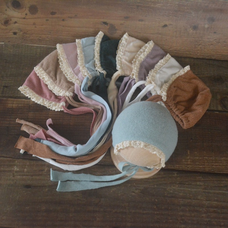 Neugeborenen Fotografie Einfarbig Spitze Stirnband CL9