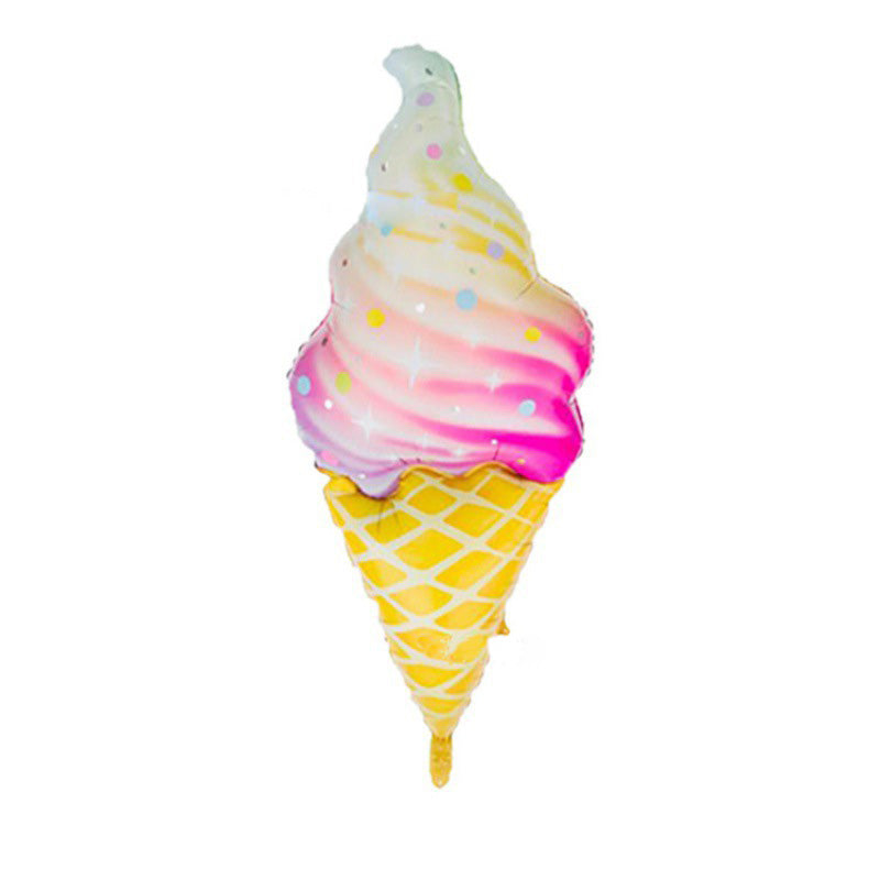 Süßigkeiten Luftballons Donut Eiscreme Folienballons Geburtstag Party Dekoration BA6