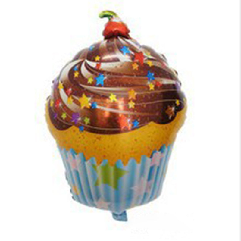 Süßigkeiten Luftballons Donut Eiscreme Folienballons Geburtstag Party Dekoration BA6