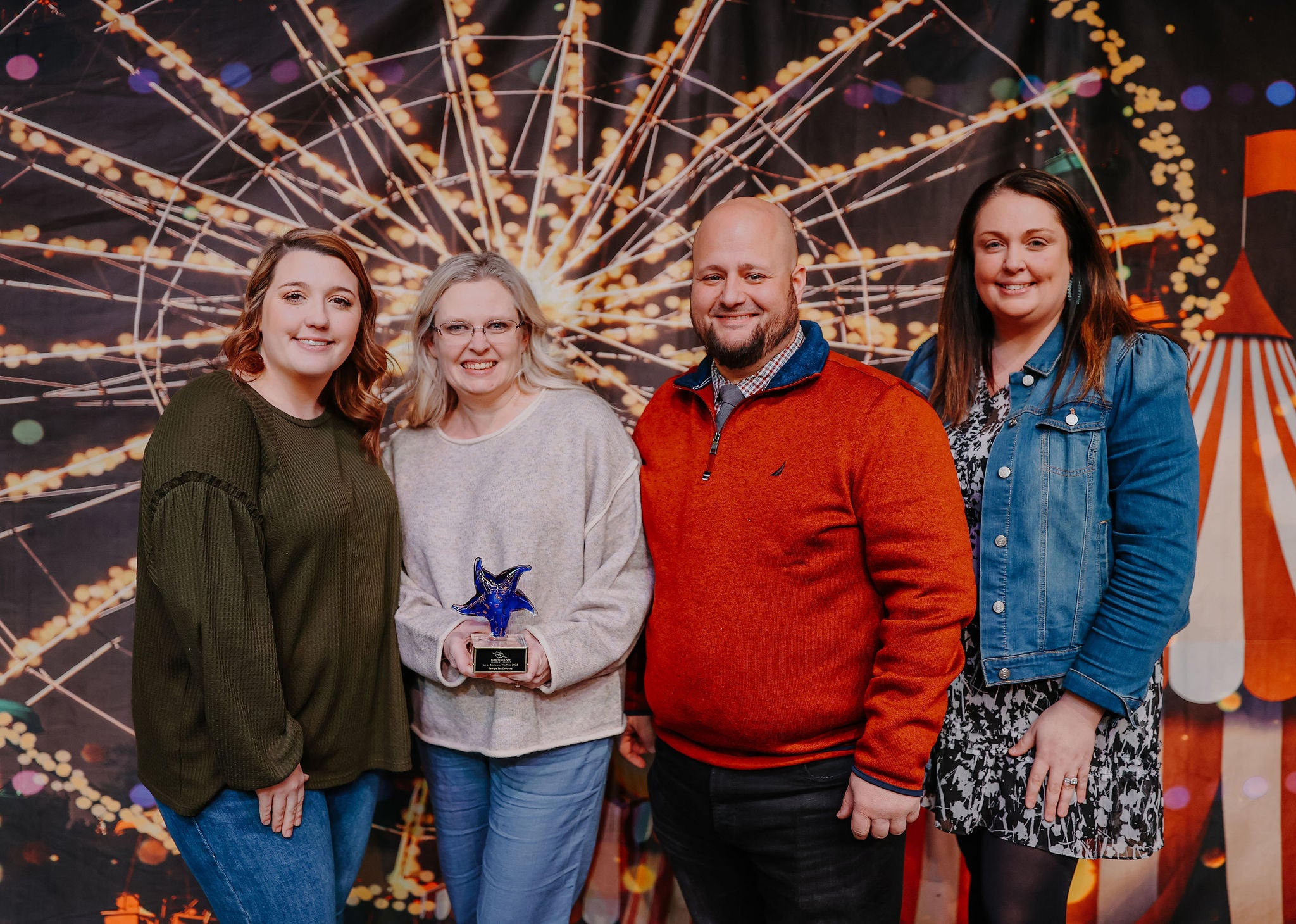 Zirkus-Karnevals-Dämmerungs-Hintergrund für Fotografie D876
