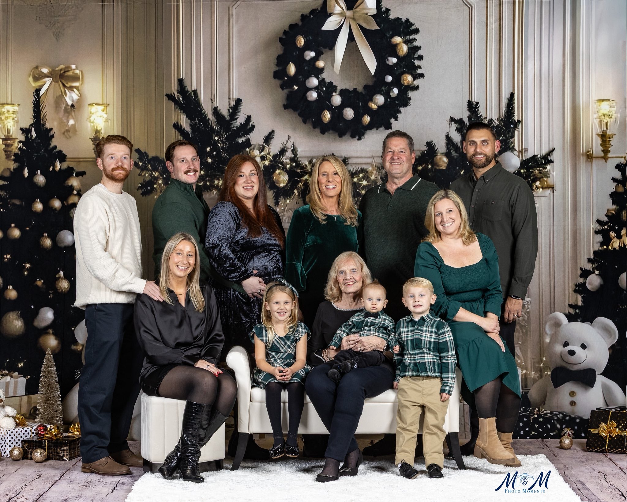 Weihnachten Backdrop Ideen Cozy Bear Weihnachten Charme Kinder Backdrop CSH5-319