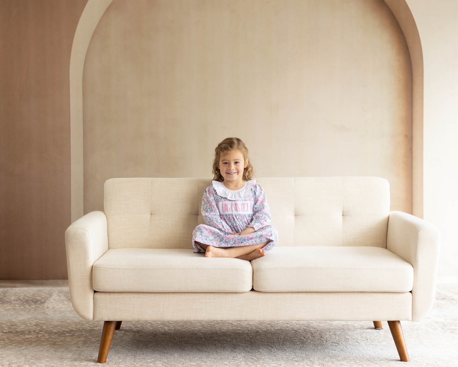 Minimalistischer Bogen Boho Fotografie Hintergrund RR7-17