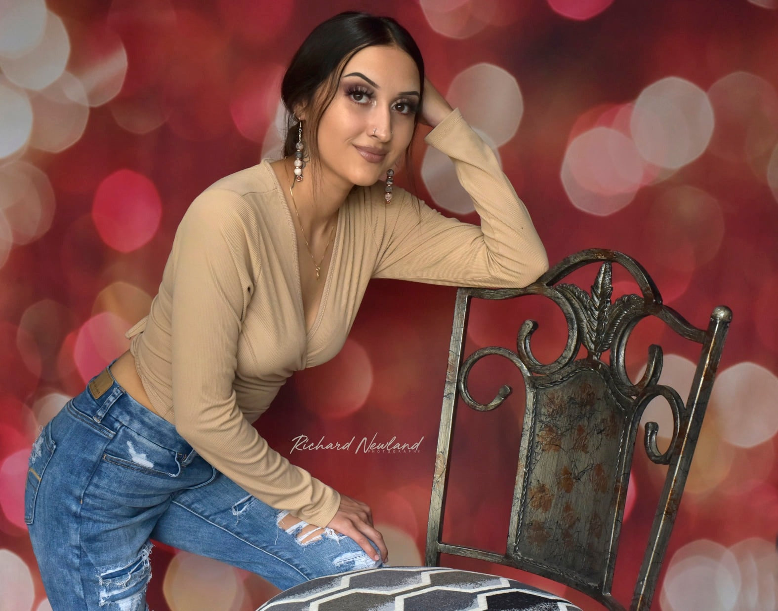 Bunte Bokeh Kulisse für Foto-Shooting G-005