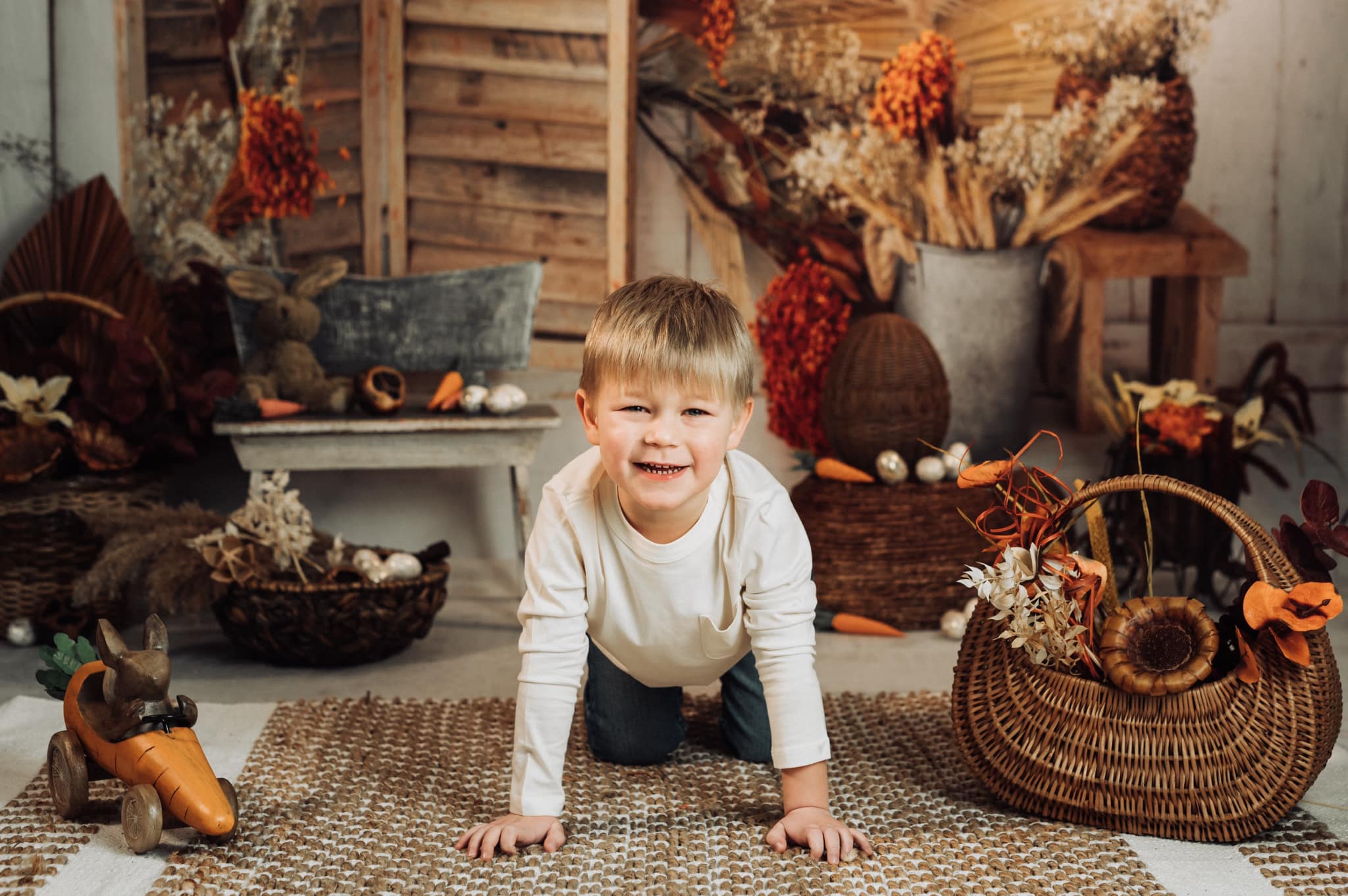 Rustikale Holztür Kulisse für Fotografie SH611