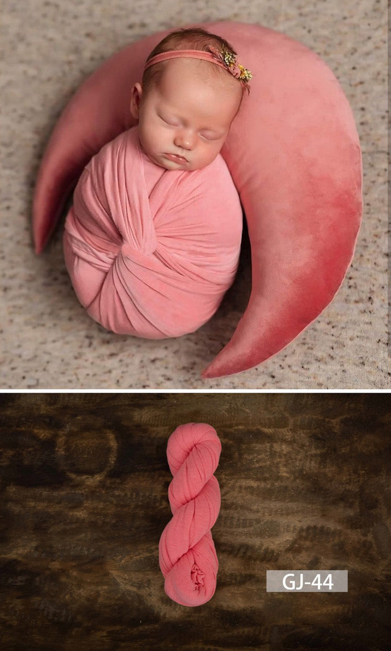 Neugeborenen-Fotografie Unifarbenes, weiches Garntuch GJ