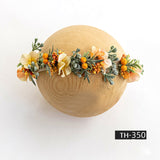 Neugeborenenfotografie Kunstblumen-Stirnband Haarschmuck TH3