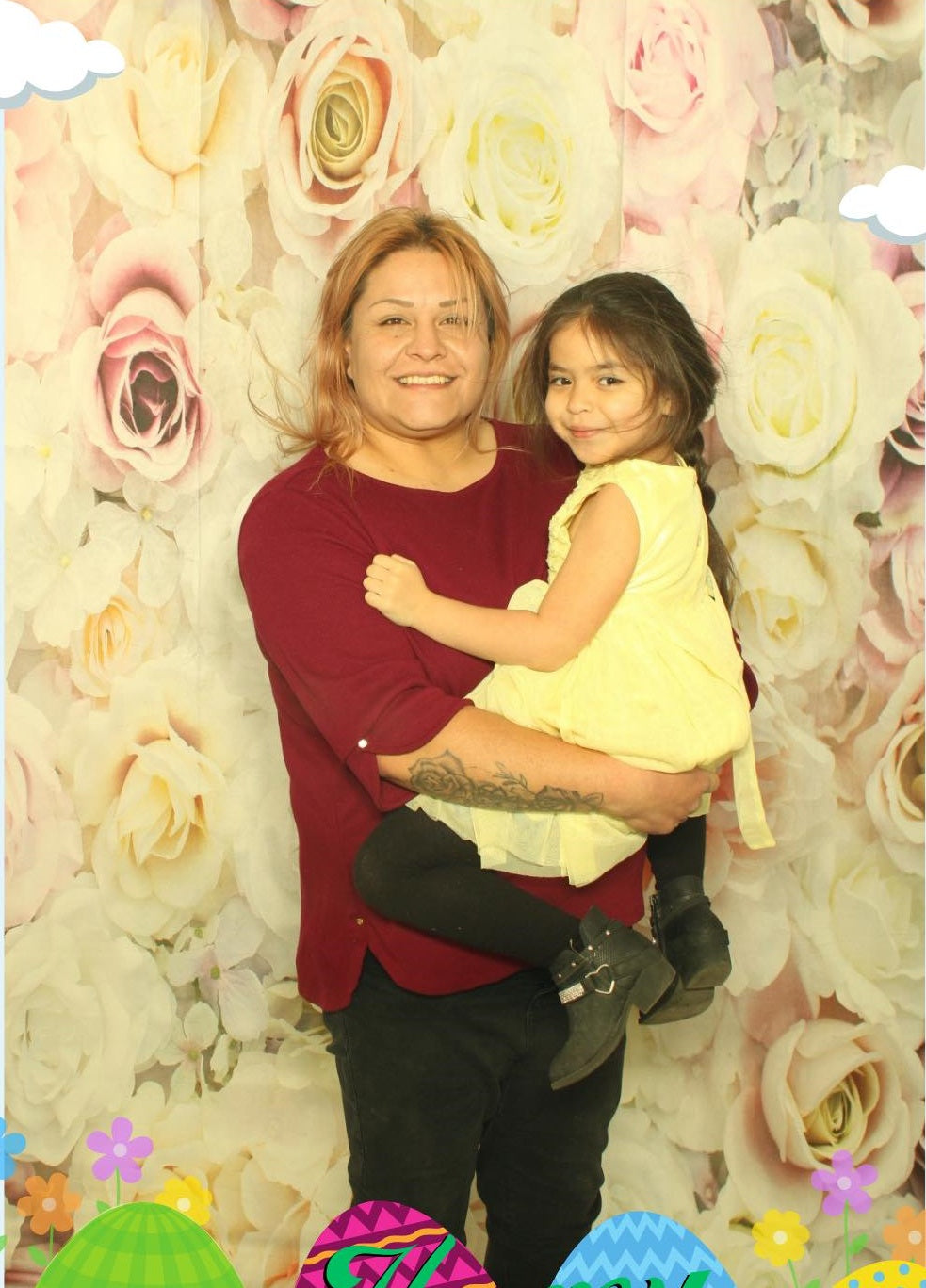 Schöner Rosenblumenhintergrund für Valentinstag-Geburtstagsfotografie D332