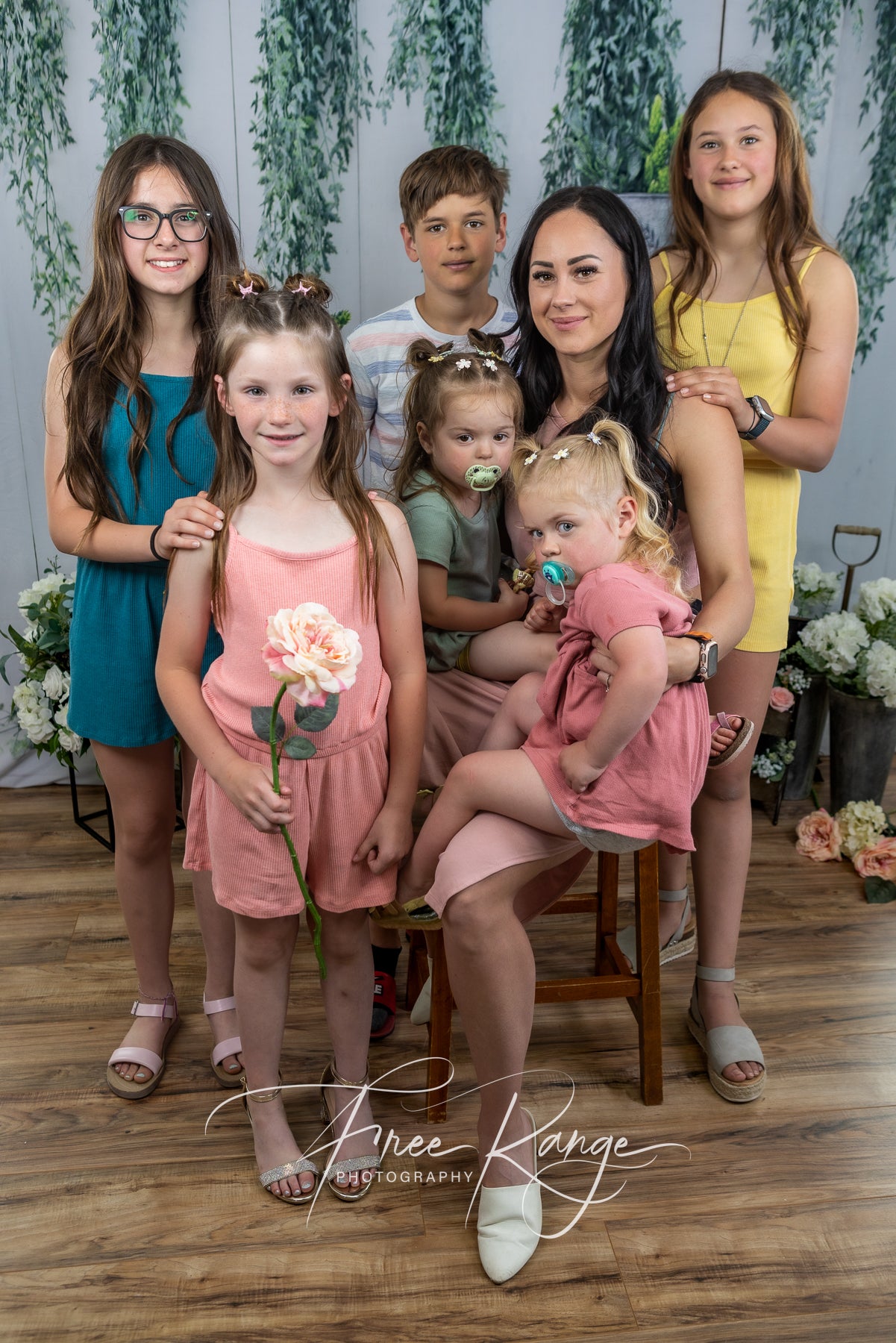 Spring Garden Baby-Fotokabinen-Hintergrund SH596