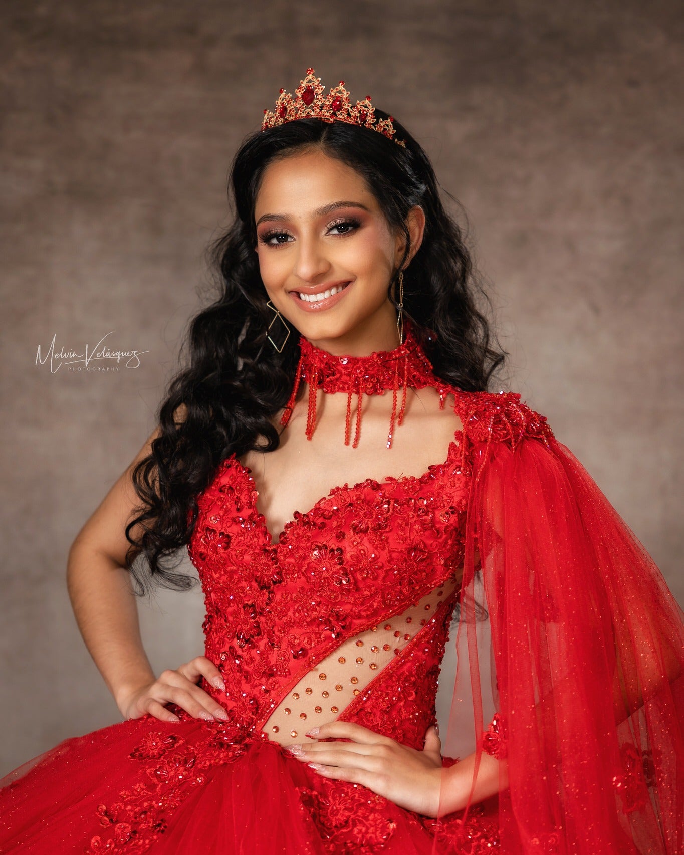 Retro abstrakte braune Dradient-Textur-Studio-Hintergrund für die Fotografie DHP-485