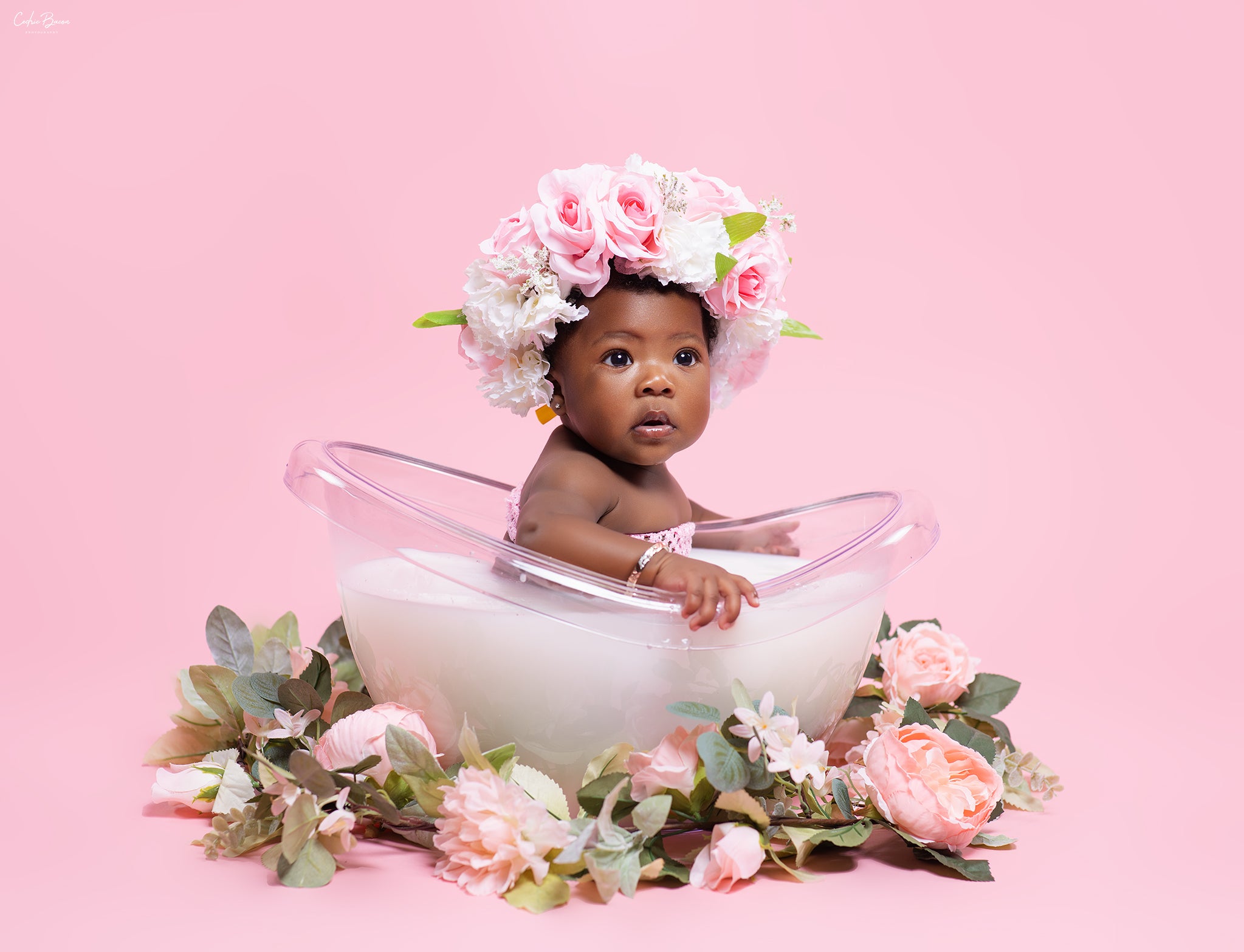 DBackdrop Transparente Badewanne Neugeborenen Fotografie Requisiten SYPJ2