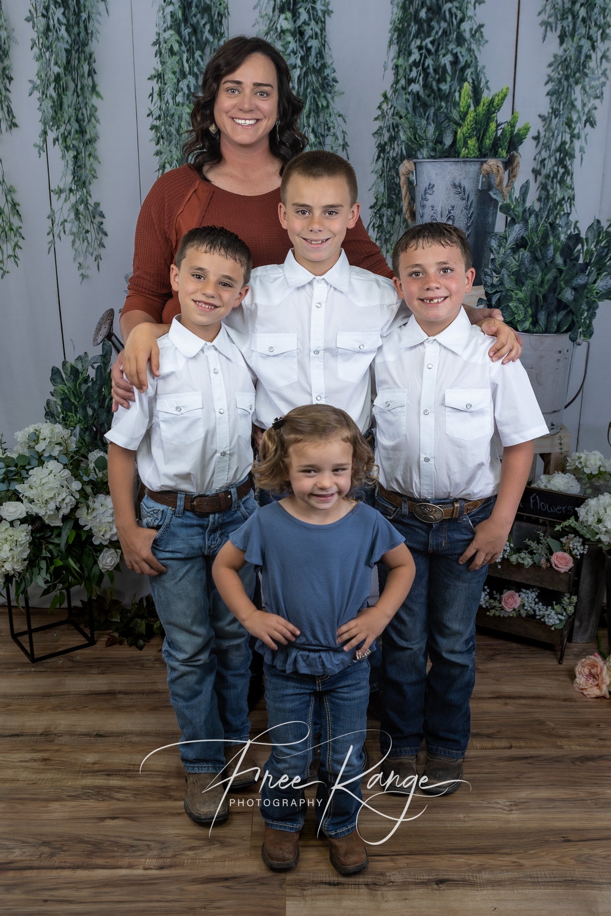 Spring Garden Baby-Fotokabinen-Hintergrund SH596