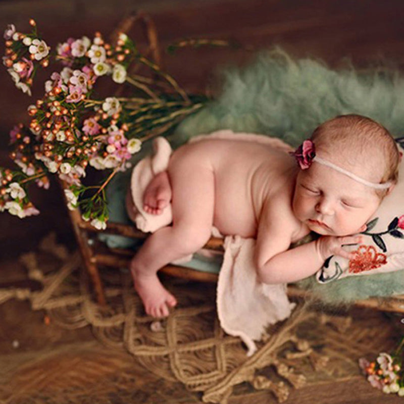 Boho Fotografie gestrickt Bodenmatte CL7