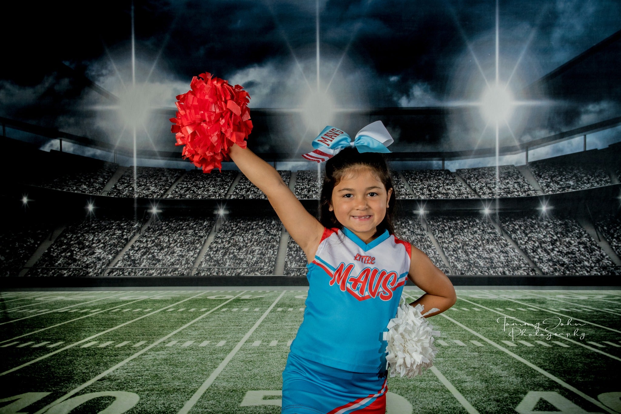 Fußballfeld Hintergrund Stadion Lichter Grüne Rasen Hintergrund G-305