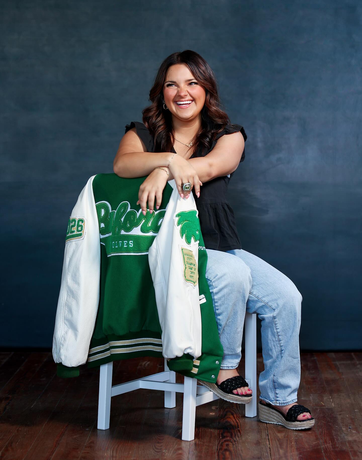 Schwarzer Fotohintergrund Studio Textur Portrait Hintergrund GTY2-125