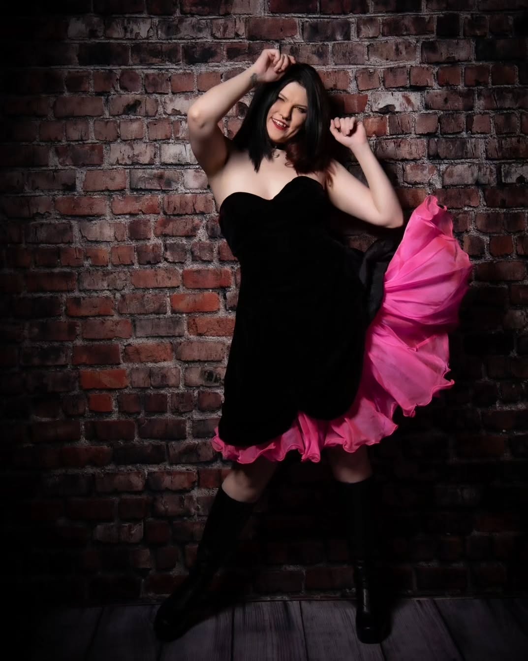 Grunge Backsteinmauer Fotografie Studio Hintergrund KAT-191