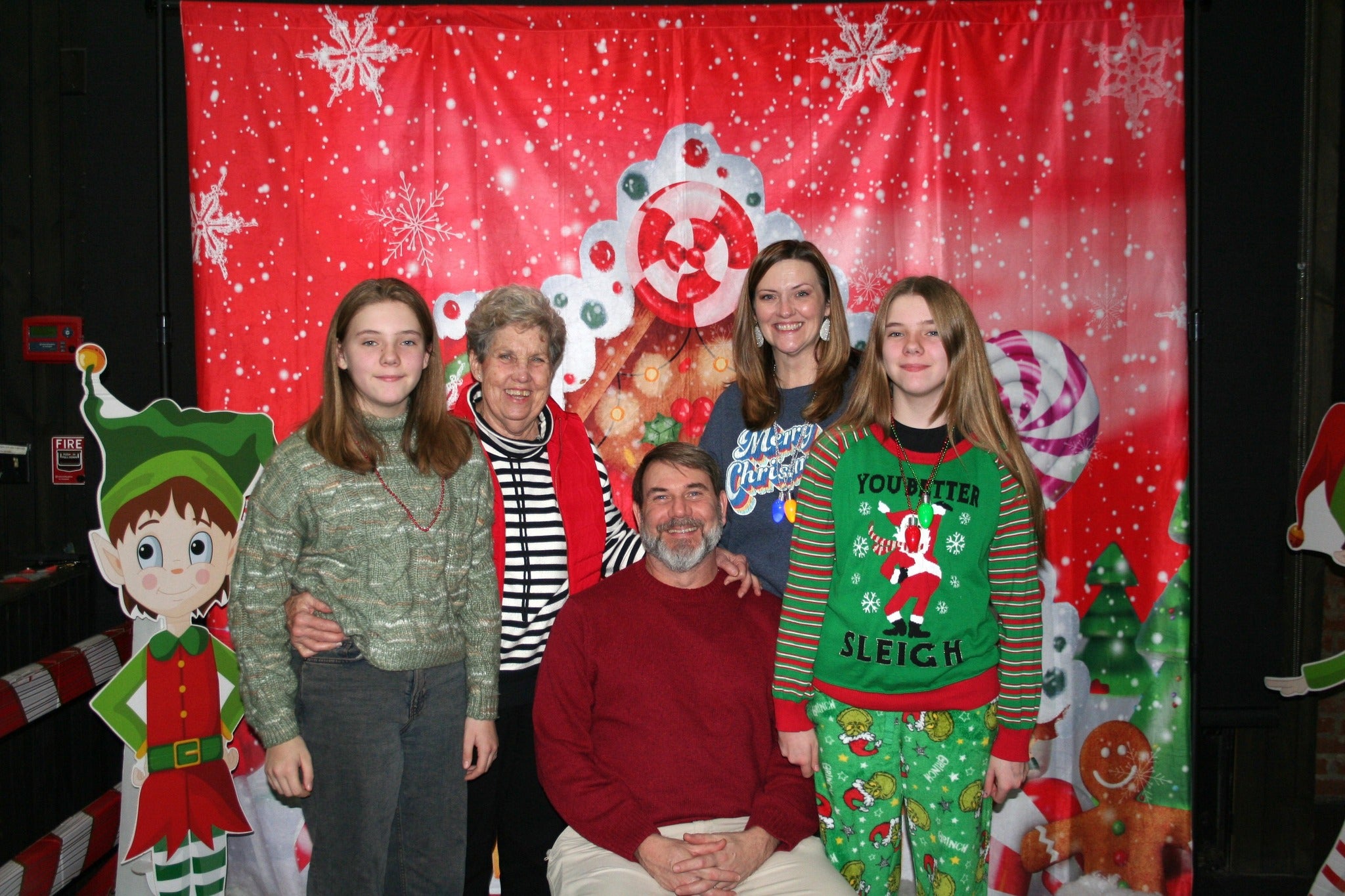 Weihnachtshintergrund Lebkuchenhaus Süßigkeiten für Fotografie D867