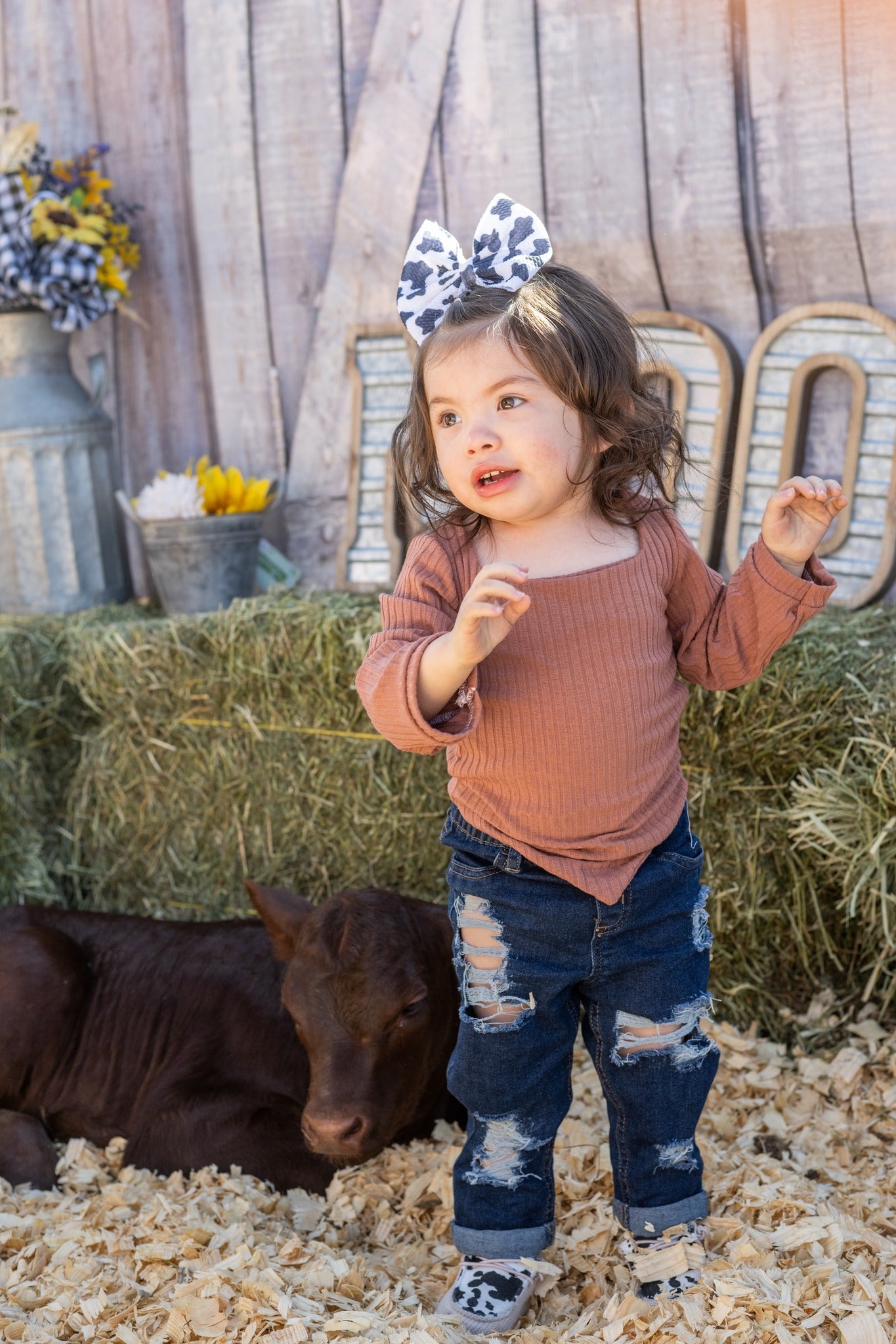 Retro Holz Scheunentor Hintergrund für Fotokabine GA-69
