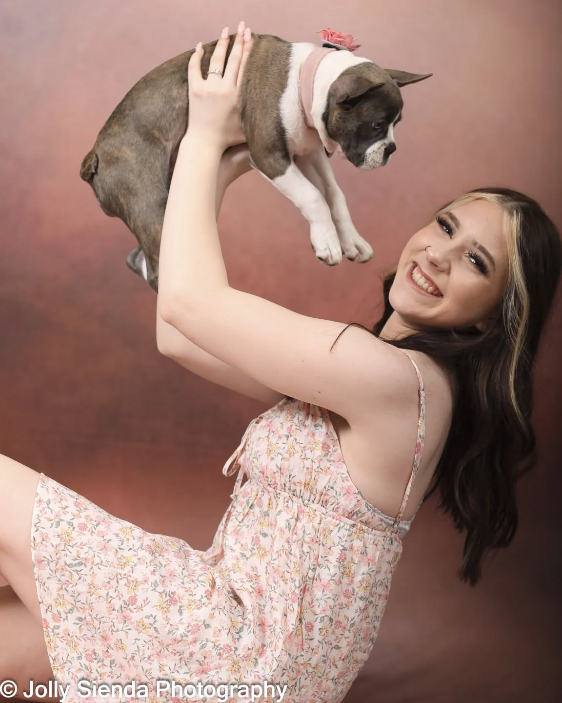 Abstrakter verschwommener Porträtfotografie-Hintergrund für Fotostudio DBD-19484