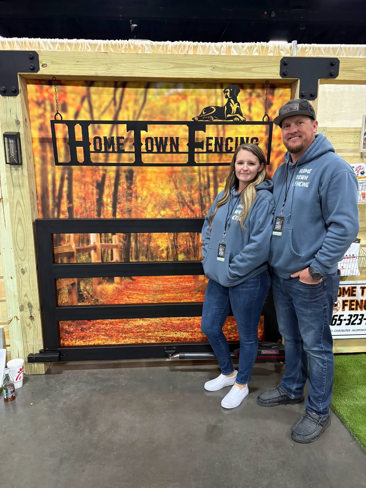 Herbst Straßenszenen Fotohintergrund im Freien D817