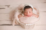 Neugeborenen Fotografie Einfarbig Spitze Stirnband CL9