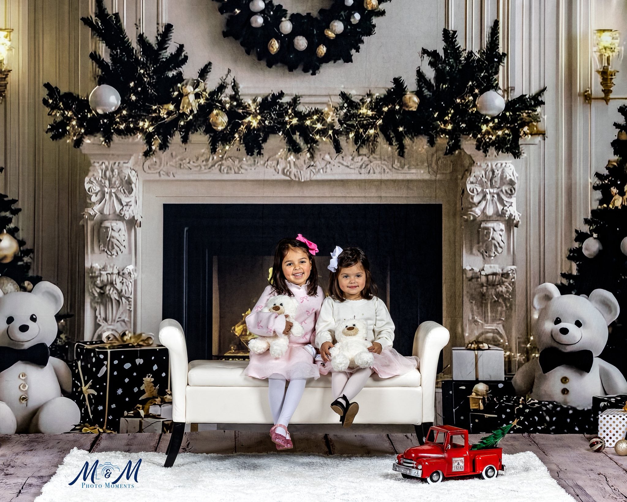 Weihnachten Backdrop Ideen Cozy Bear Weihnachten Charme Kinder Backdrop CSH5-319