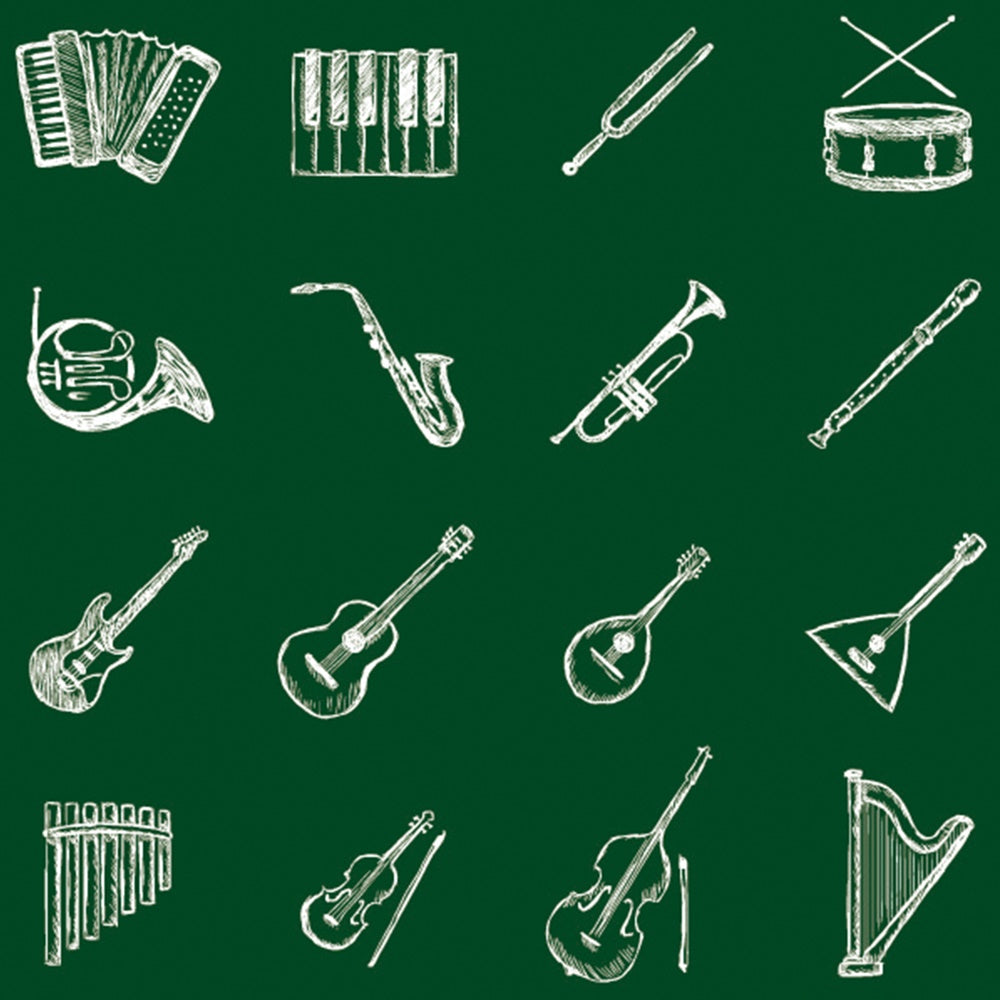 Zurück zu Schule Band Kreidetafel Fotografie Hintergrund BRP7-61