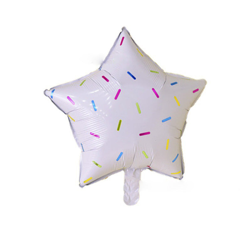 Süßigkeiten Luftballons Donut Eiscreme Folienballons Geburtstag Party Dekoration BA6