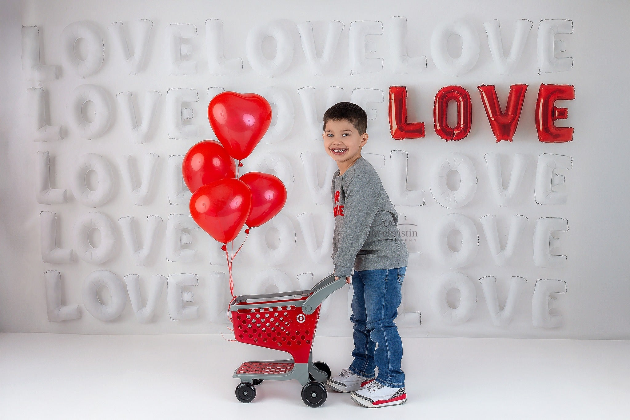 Valentinstag-Fotohintergrund Weiß-rote Liebesbriefe Fotohintergrund Valentinstag-Fotohintergrund MRR9-53