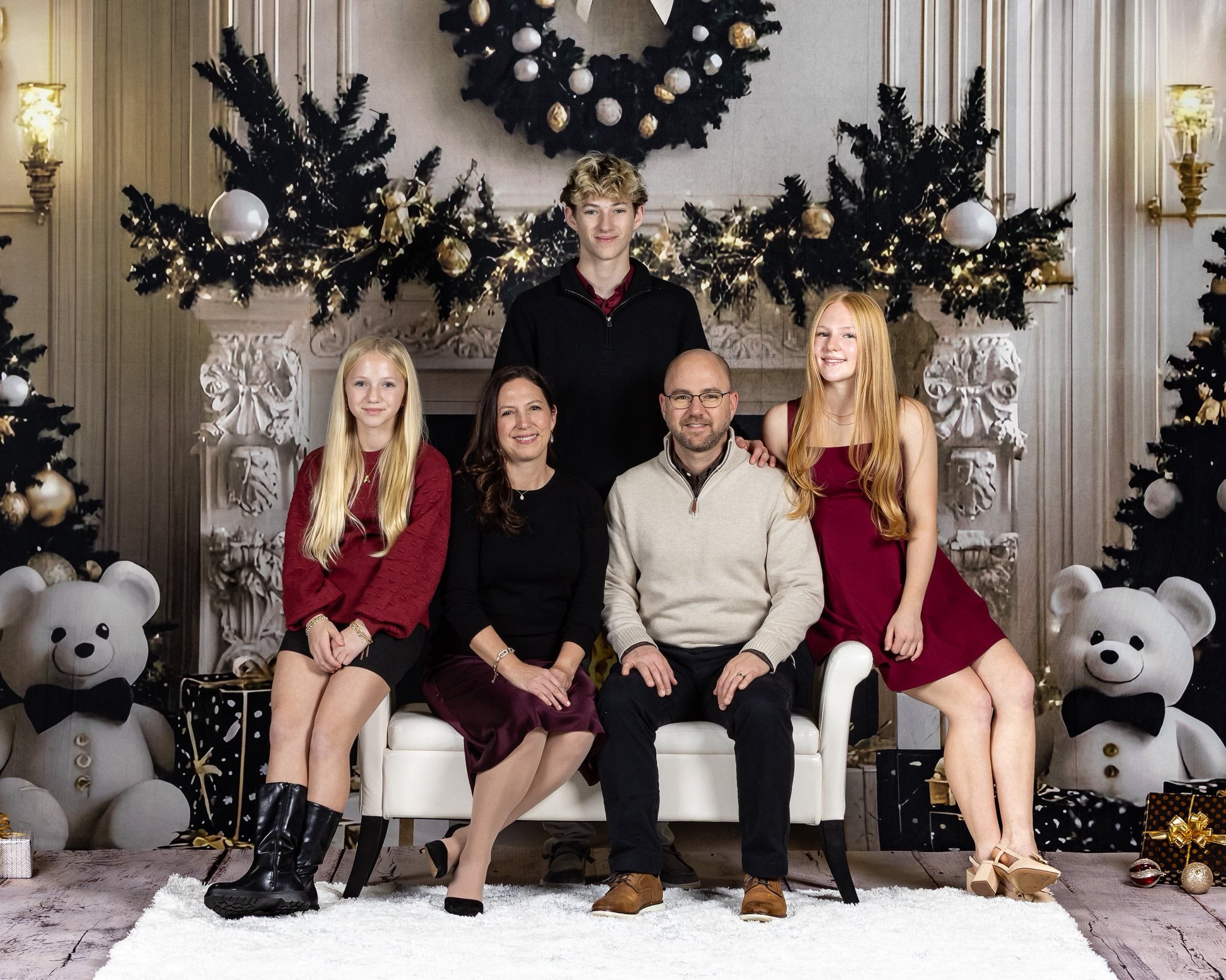 Weihnachten Backdrop Ideen Cozy Bear Weihnachten Charme Kinder Backdrop CSH5-319