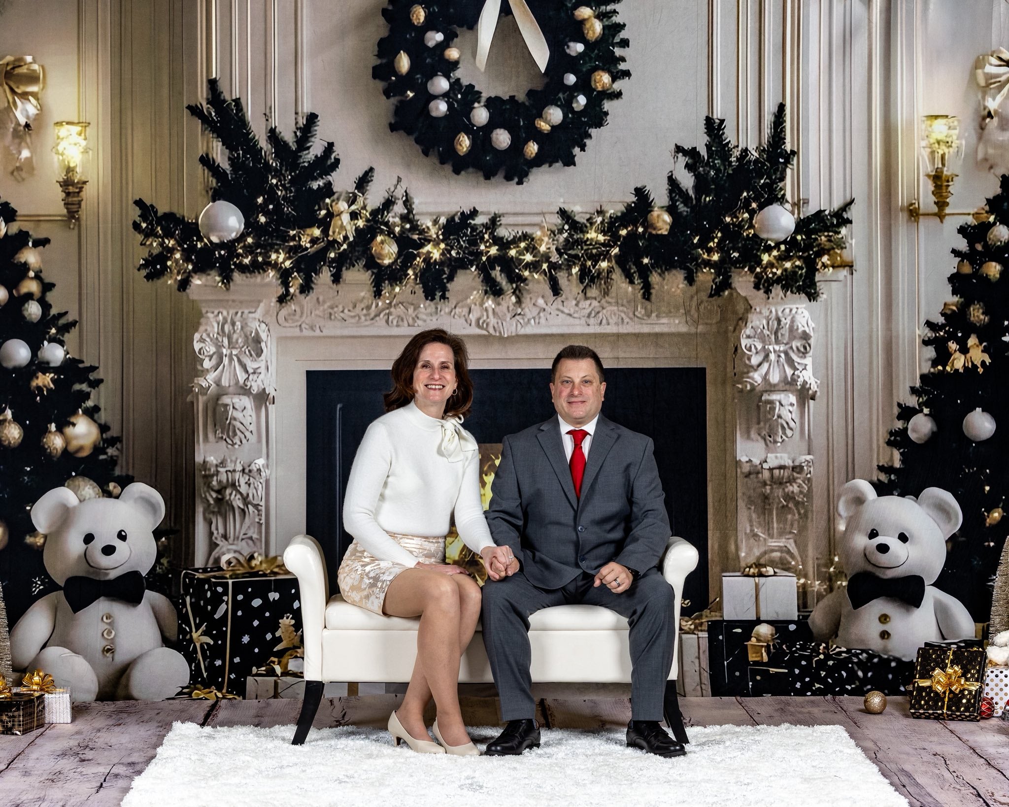 Weihnachten Backdrop Ideen Cozy Bear Weihnachten Charme Kinder Backdrop CSH5-319