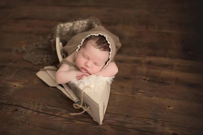 Neugeborenen Fotografie Einfarbig Spitze Stirnband CL9