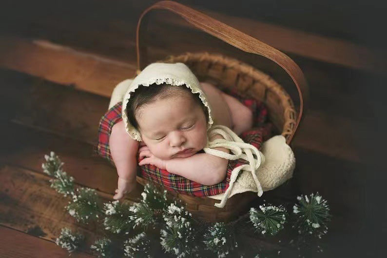 Neugeborenen Fotografie Einfarbig Spitze Stirnband CL9
