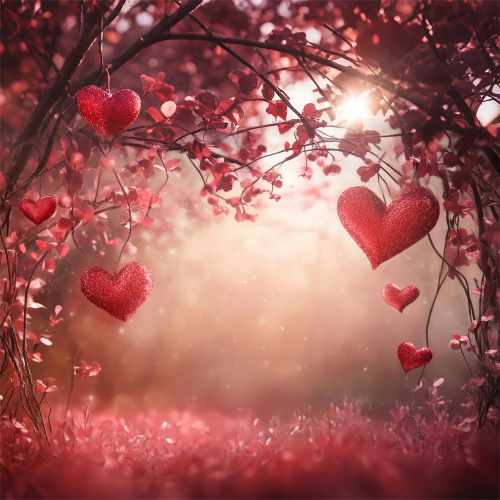 Valentinstag Backdrop Fotografie Herz funkelt verträumt Hintergrund BRP1-118