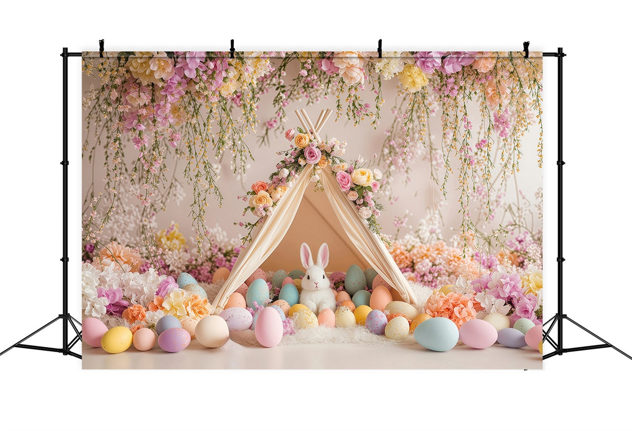 Ostern Backdrops Fotografie Ei Hase Paradies Backdrop BRP1-212