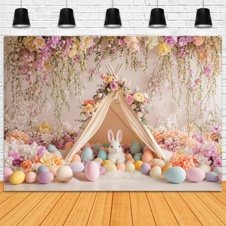 Ostern Backdrops Fotografie Ei Hase Paradies Backdrop BRP1-212