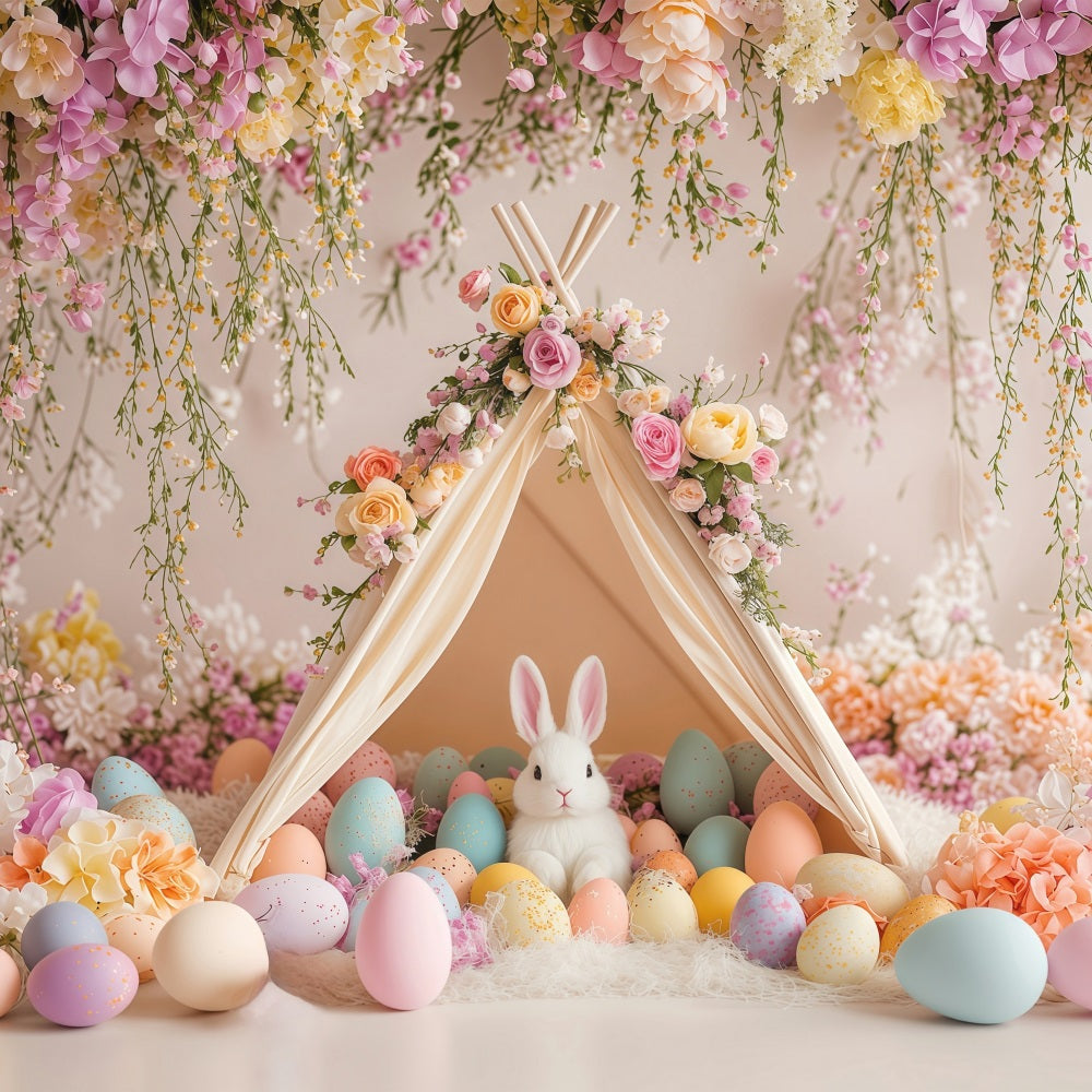 Ostern Backdrops Fotografie Ei Hase Paradies Backdrop BRP1-212