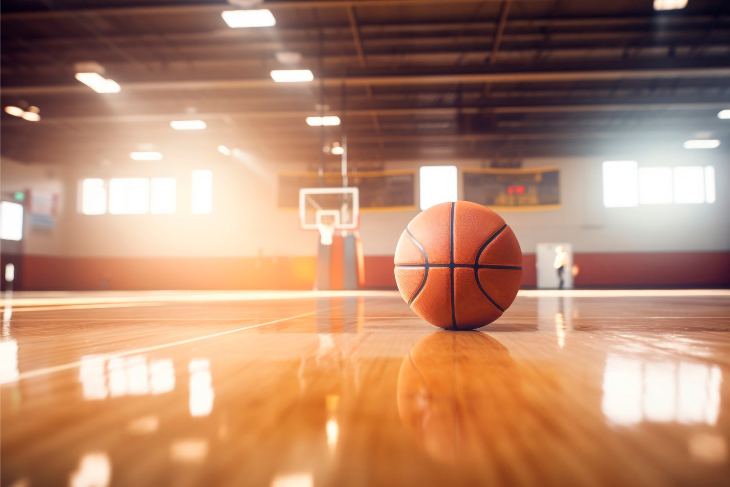 Backdrop Basketball Profi Sportplatz Backdrop BRP1-316
