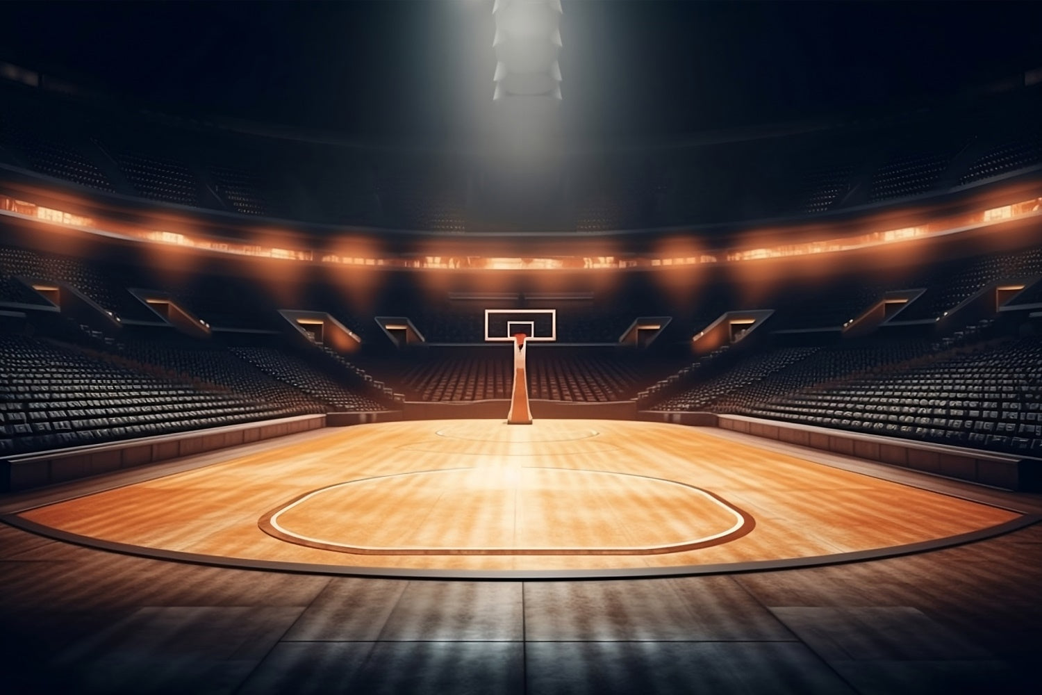 Basketballplatz Hintergrundkulisse Vintage Outdoor Hoop Hintergrundkulisse BRP1-322