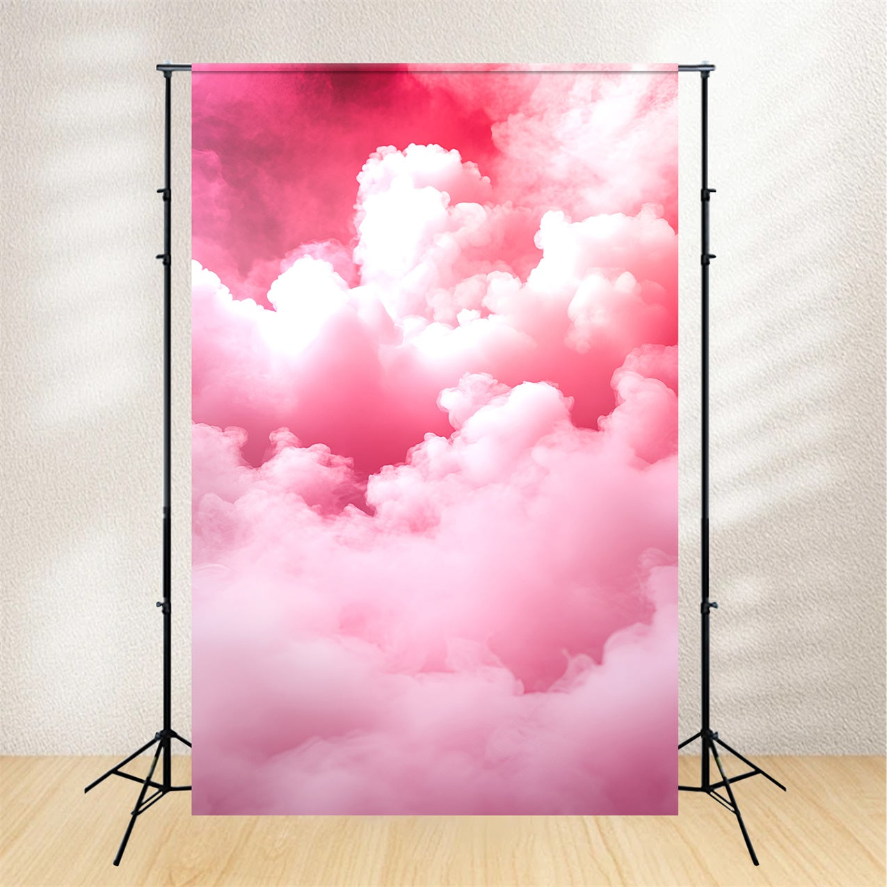 Backdrops Für Boudoir Rosa Flauschige Wolken Fotografie Hintergrund BRP1-491