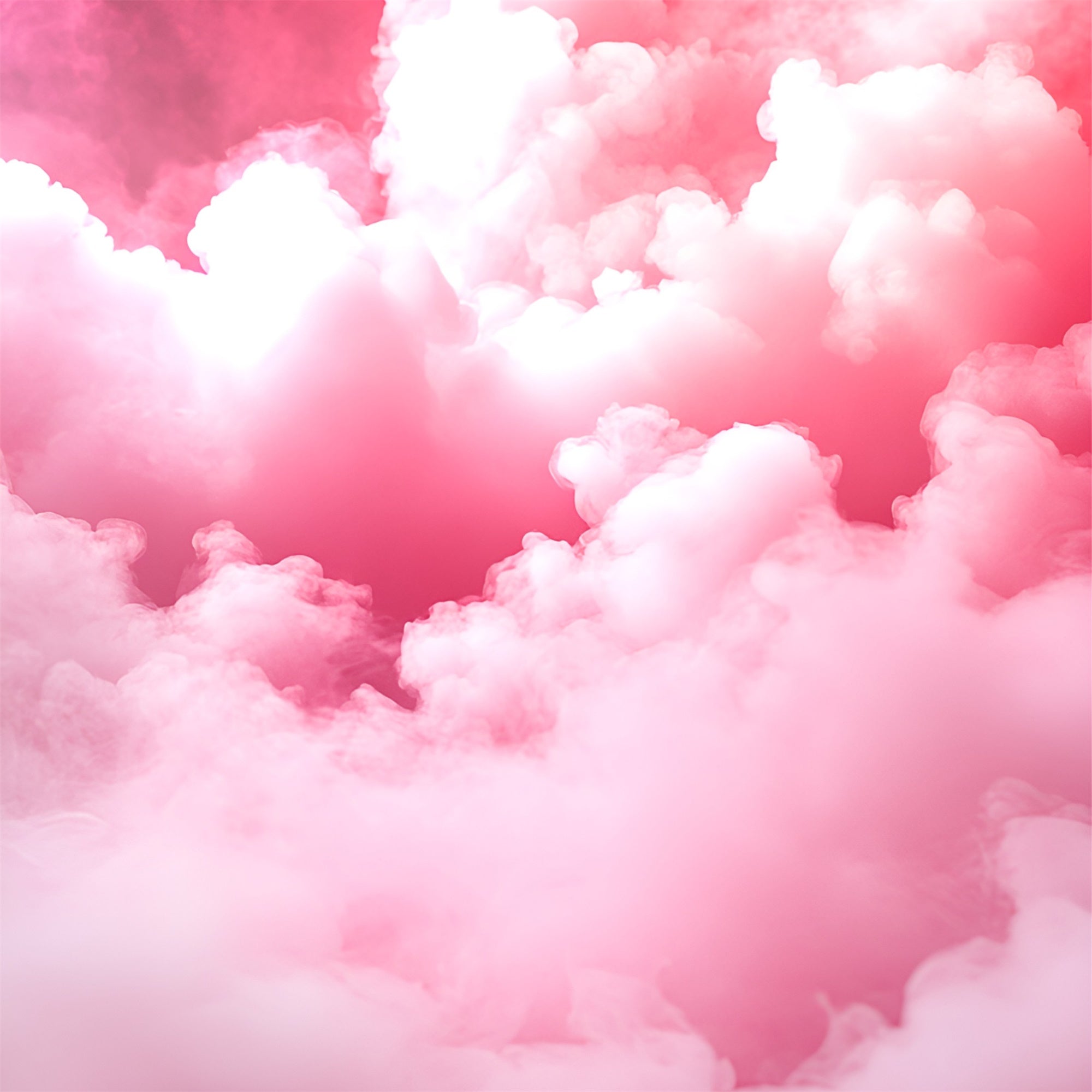 Backdrops Für Boudoir Rosa Flauschige Wolken Fotografie Hintergrund BRP1-491