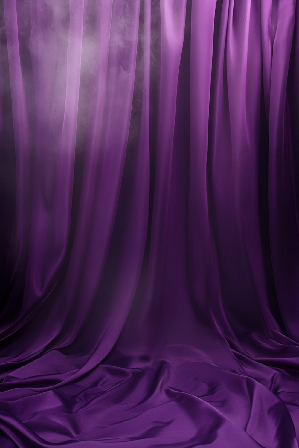 Boudoir Backdrops Luxuriöser Königlich Lila Vorhang Backdrop BRP1-493