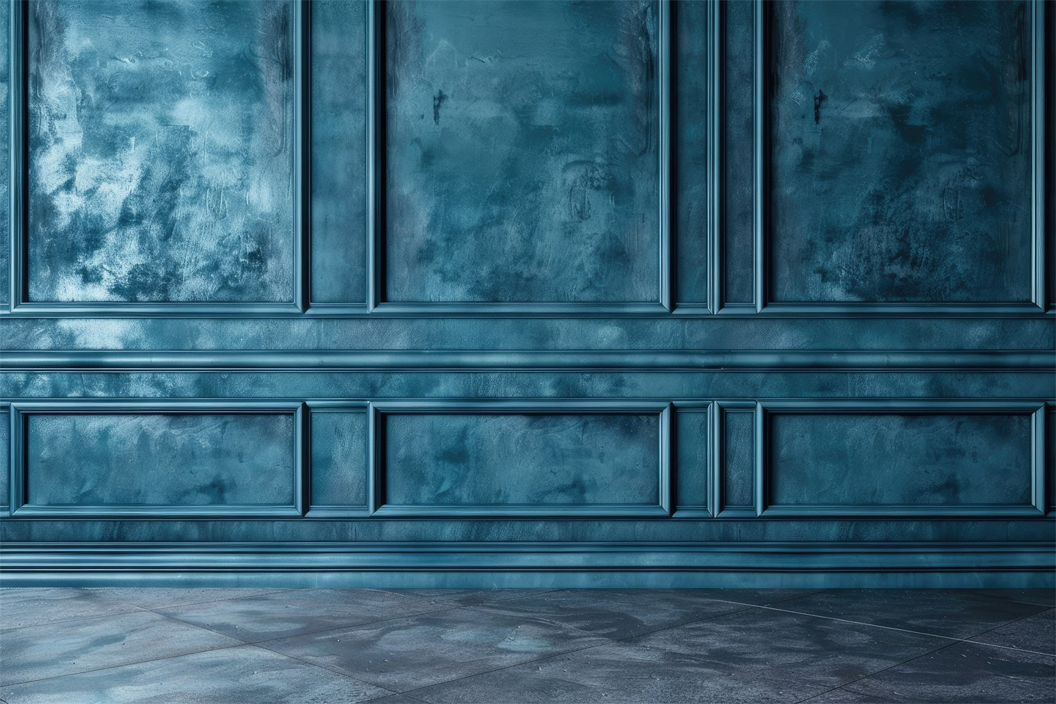 Blauer Retro Hintergrund Klassisch Strukturierte Wand Hintergrund BRP10-277