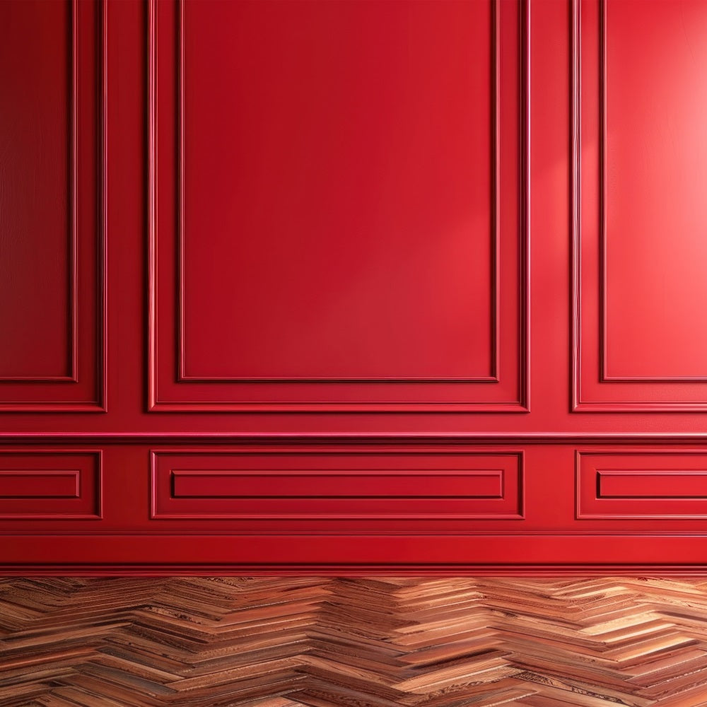 Retro Stil Hintergründe Klassisch Vintage Rot Wand Hintergrund BRP10-278