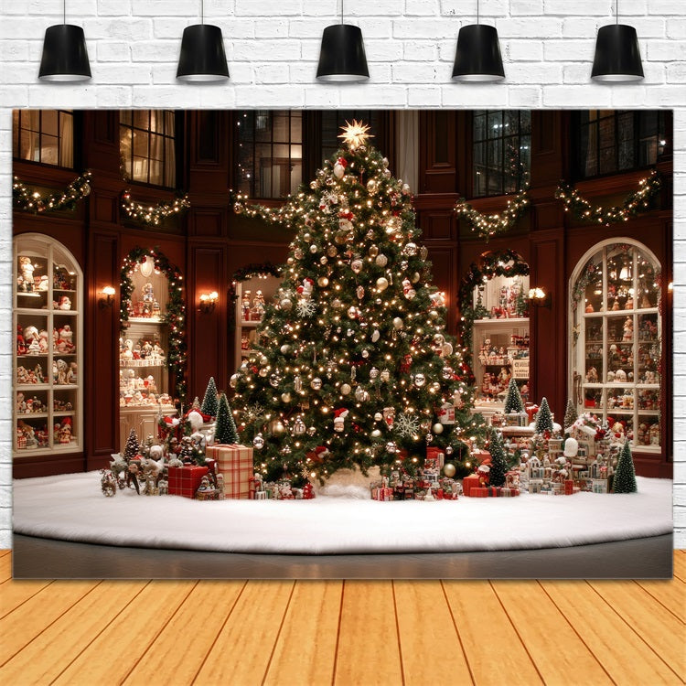 Weihnachtsbaum Fotohintergrund Lavish Celebration Backdrop BRP11-204