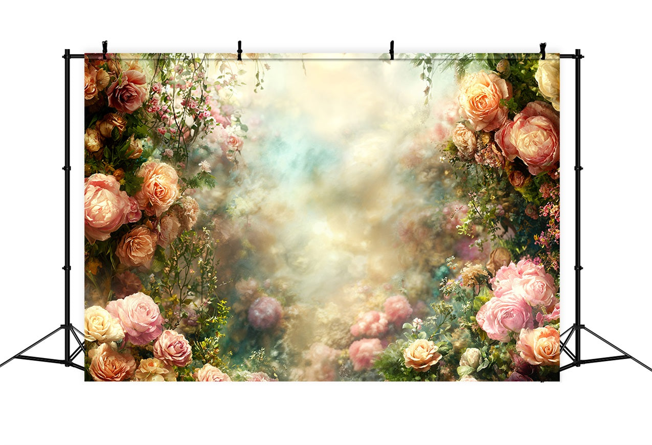 Vintage Backdrop Fotografie Floral Design Eleganz Hintergrund BRP11-552